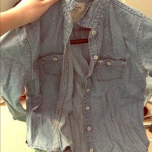Jean button up